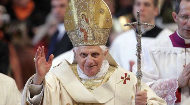 Fransk tale af Pave Benedikt XVI
